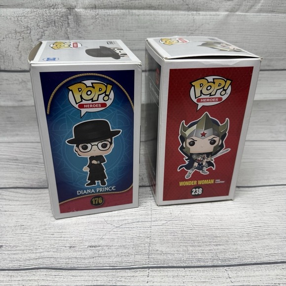 Funko Pop! Wonder Woman - Lot Of 5 - 229 174 167 176 238 Hot Topic - Picture 4 of 12